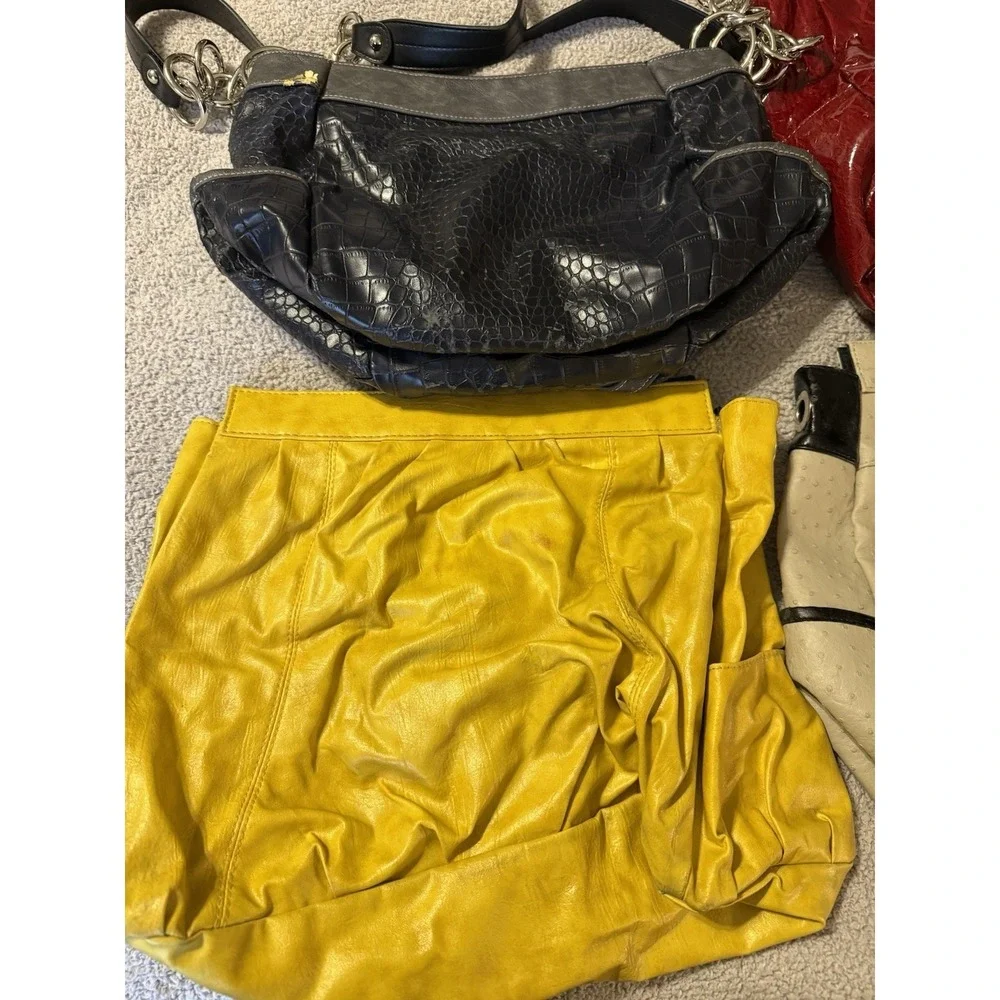 MICHE PRIMA Lot of 6: Purses and Shells. One with Strap. Retired AS IS Condition